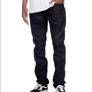 Free World Messenger Skinny Jeans Black